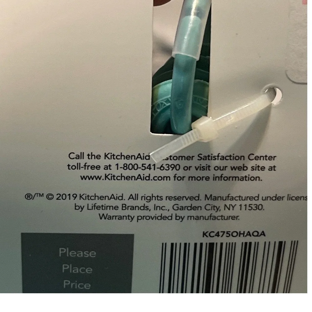 KitchenAid Aqua Measuring Cup and Spoon Set Aqua Sky Teal 9 Piece KC475OHAQA NEW